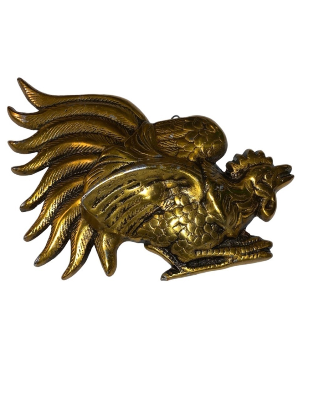Gold Silver black Rooster Wall Decor metal